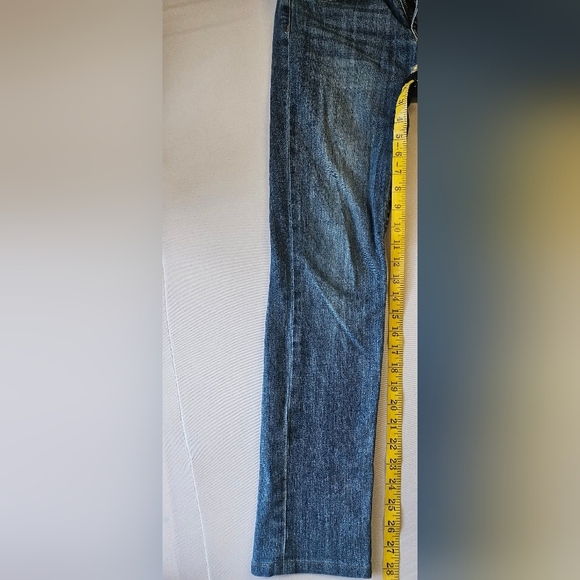 Kut From The Kloth Classic Blue Skinny Jeans with Stonewashed Finish - Picture 3 of 8